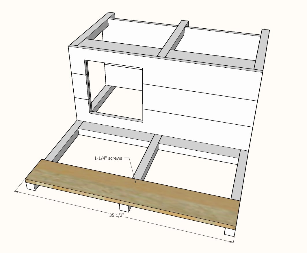 Mud Kitchen Ana White   Mud Kitchen Diy Plans Step 6 